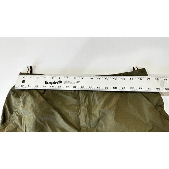 The North Face Mens Shorts Size 36 Green Nylon Outdoor Hiking Camping FLAW - Picture 6 of 9